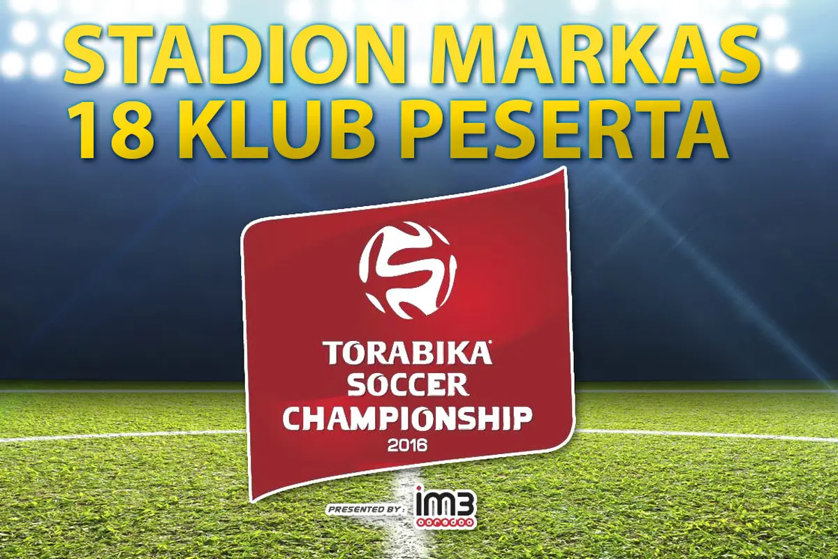 Stadion Markas 18 Klub Peserta Torabika Soccer Championship 2016 Presented by IM3 Ooredoo (Bola.com/Samsul Hadi)