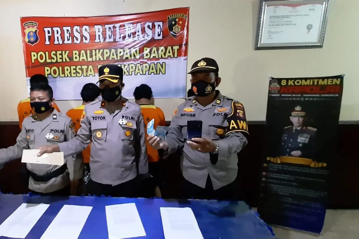 Narkoba di Polsek Balikpapan Barat