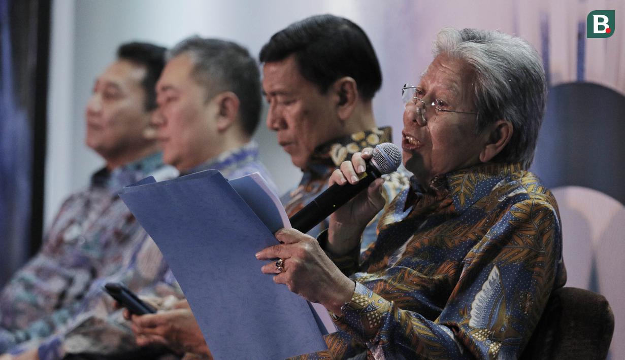 Perwakilan Djarum Foundation, Yan Haryadi Susanto, saat konferensi pers jelang Indonesia Open 2018 di Hotel Fairmont, Jakarta, Senin (14/5/2018). Blibli Indonesia Open 2018 memperebutkan hadiah total senilai USD 1.250.000. (Bola.com/M Iqbal Ichsan)