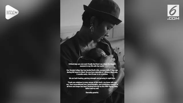 VIDEO: Model Fahrani Melahirkan Putra Pertama