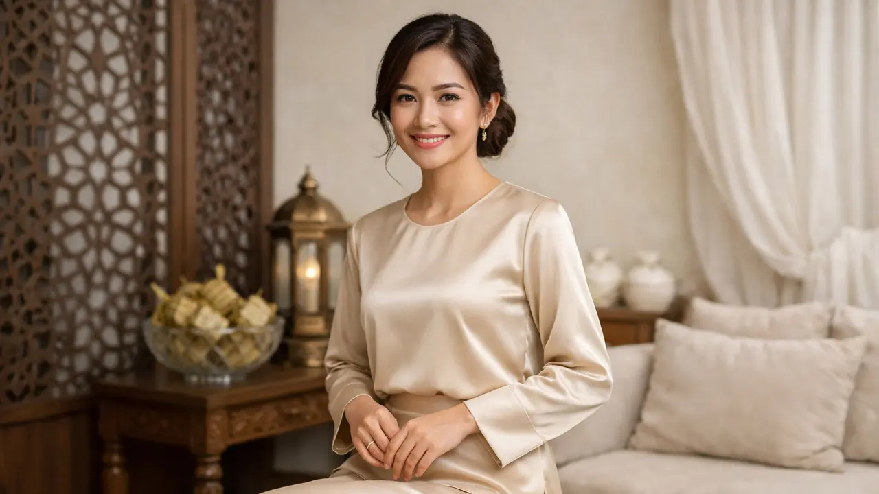 Model Baju Lebaran 2026 (Foto: ChatGPT)