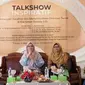 Ning Imaz Fatimatuz Zahra dalam Talkshow Inspiratif di Pondok Pesantren Al-Munawwir Komplek Nurussalam Krapyak, Yogyakarta. (Foto: NU Online)