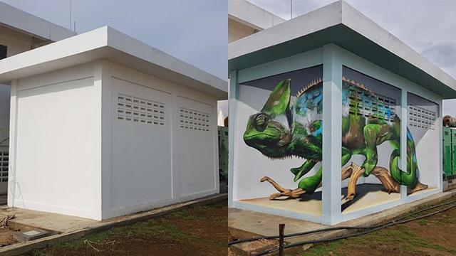 Pria Ini Buat Graffiti 3D, 7 Hasilnya Mengagumkan