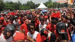 [FOTO] Jokowi Lanjut Kampanye di Cianjur
