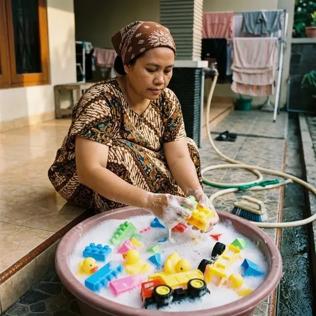 Benda yang Bisa Dibersihkan dengan Detergen