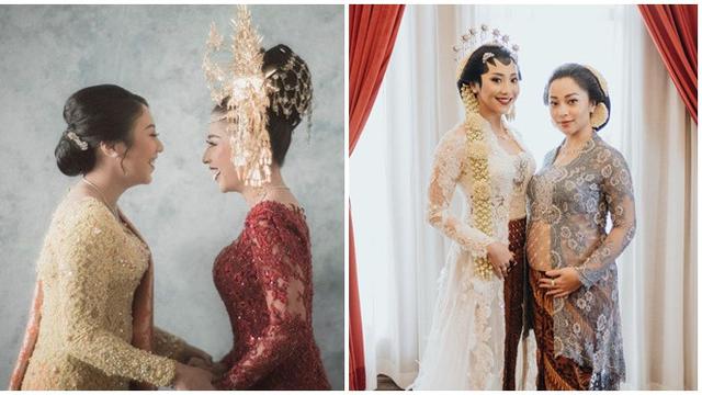 6 Potret Nikita Willy dan Winona Willy Saling Dampingi di Rangkaian Pernikahan