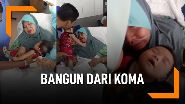 Kisah Haru, Bangun Dari Koma 5 Bulan Pasca Melahirkan