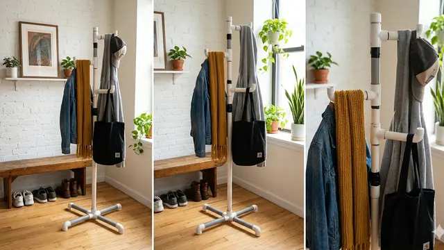 Cara Buat Standing Hanger dari Pipa PVC Sendiri di Rumah