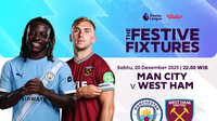 Saksikan Man City vs West Ham di Vidio. (dok. vidio.com)