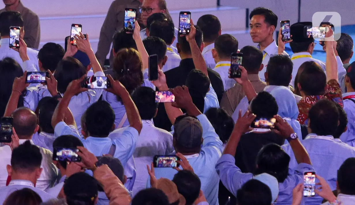 Selain Presiden Prabowo Subianto, deklarasi GSN juga dihadiri Wakil Presiden Gibran Rakabuming Raka. (Liputan6.com/Herman Zakharia)