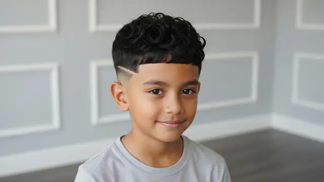 Curly Caesar Cut