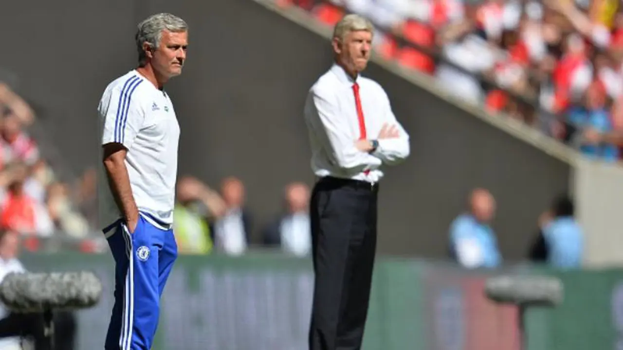 Jose Mourinho dan Arsene Wenger