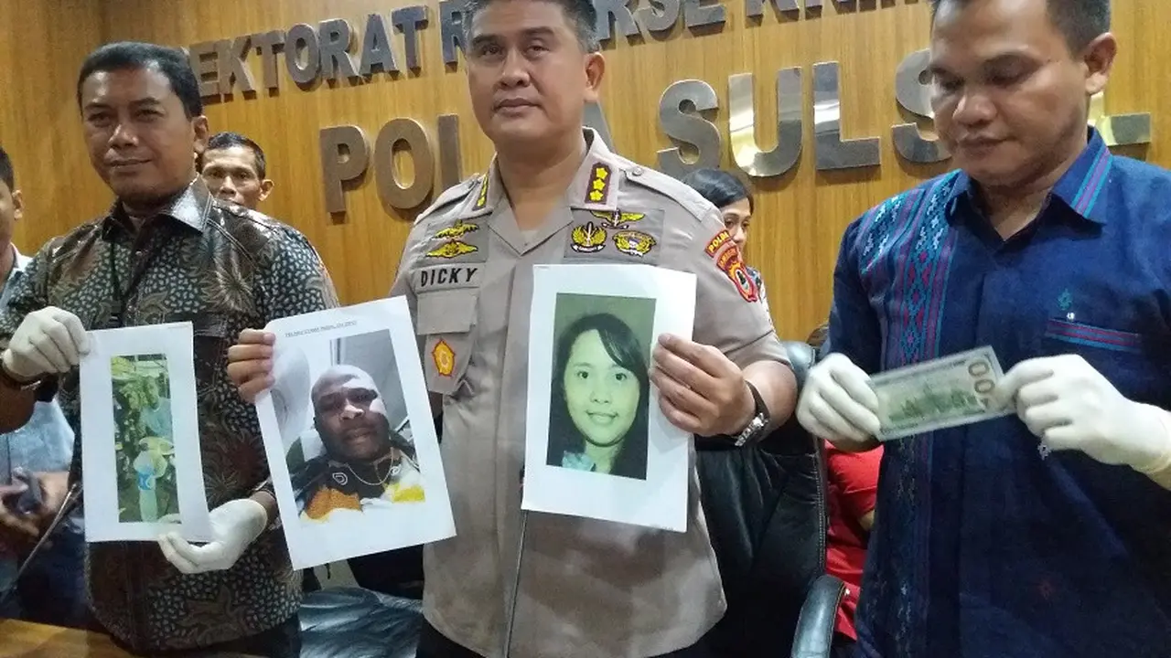 Polda Sulsel bongkar aksi penipuan jaringan Internasional (Liputan6.com/ Eka Hakim)