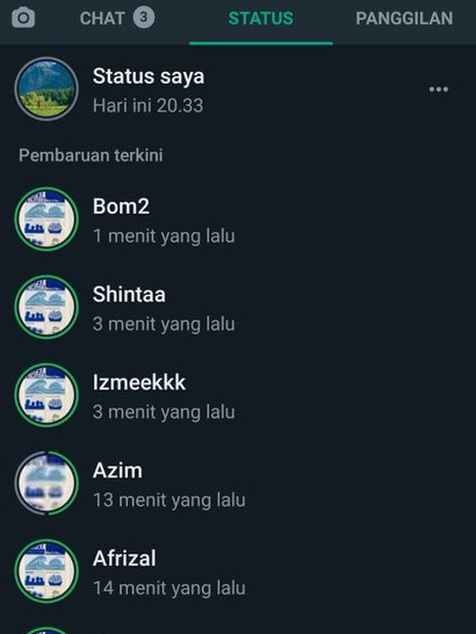 6 Status WhatsApp Circle Pertemanan Ini Jadi Tanda Kekompakan, Satu Visi (Twitter/wleeee____)