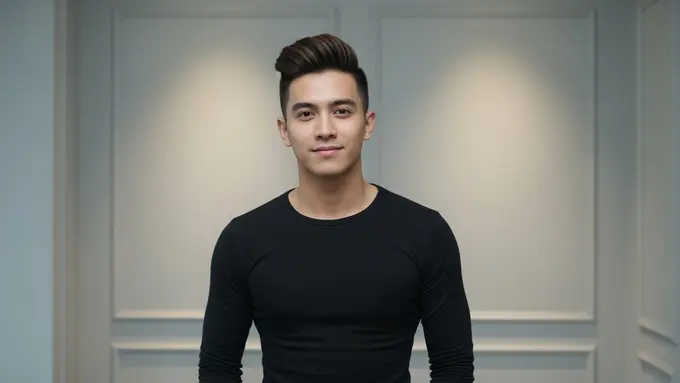 Model Rambut Pria Agar Terlihat Muda dan Segar /Ilustrasi gambar AI