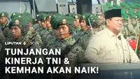 Tunjangan Kinerja TNI dan Kemhan akan Naik