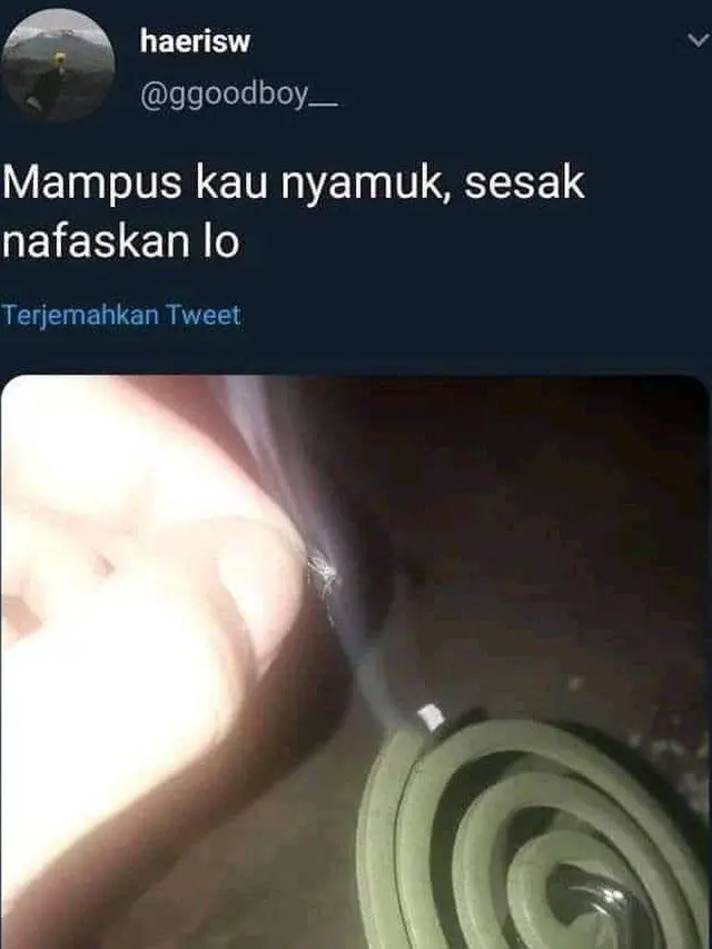10 Potret Absurd Cara Orang Bakar Obat Nyamuk Ini Nyeleneh