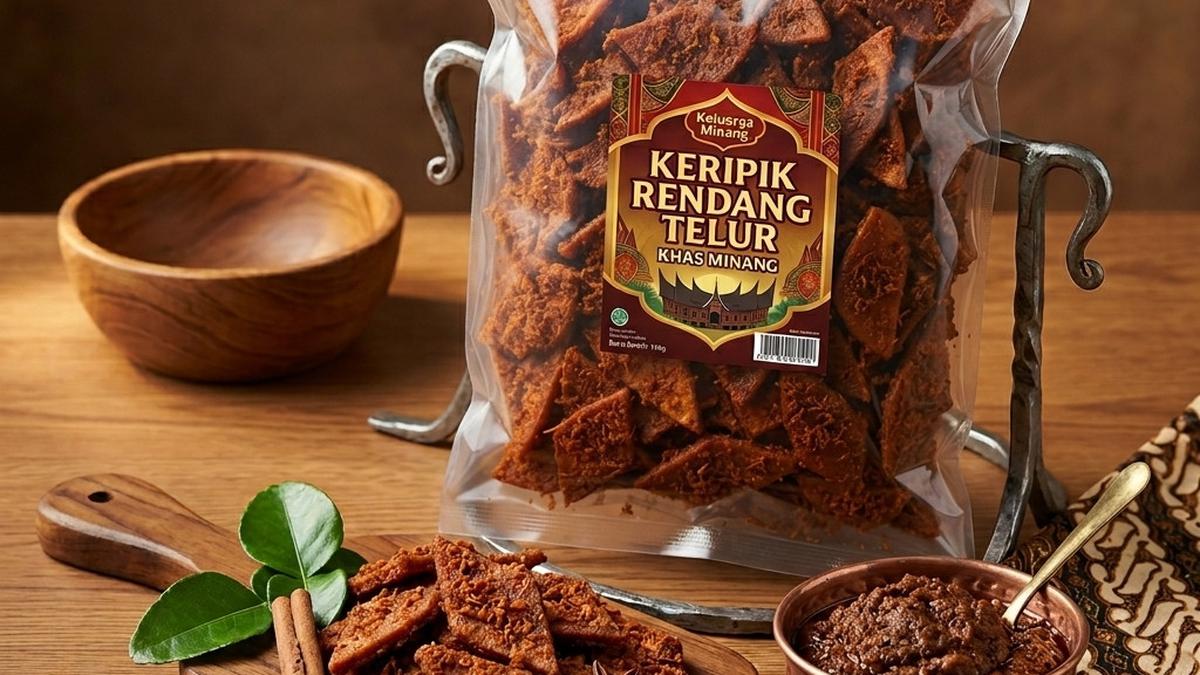 Mengenal Keripik Rendang Telur, Cemilan Khas Bukittinggi dengan Sensasi Gurih yang Bikin Nagih