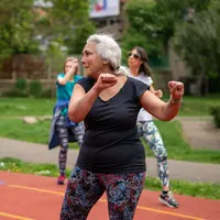 Ilustrasi Olahraga Untuk Lansia. Photo by Centre of Ageing Better on Unplash