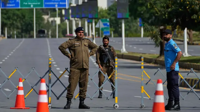Siaga Tinggi, Kota Islamabad Pakistan Dijaga Ketat Jelang Perundingan Putaran Dua