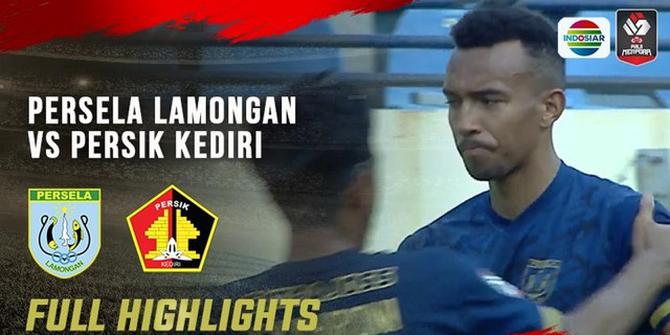 VIDEO: Highlights Piala Menpora 2021, Persela Lamongan Raih Hasil Imbang Melawan Persik Kediri