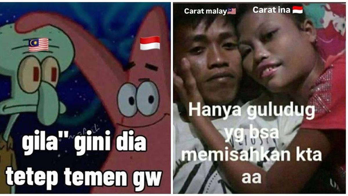 6 Meme Persahabatan Netizen Indonesia - Malaysia Ini Kocak, Love Hate Relationship