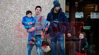 Momen Messi dan Suarez Jemput Anak di Sekolah