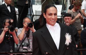 Imane Khelif di Festival Film Cannes 2026. (dok. Valery HACHE / AFP)