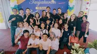 Sinetron Cinta Setelah Cinta gelar tasyakuran 100 episode (Foto: Instagram @bryanmckenziee)