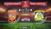 Pusamania Borneo FC vs Persiba Balikpapan (bola.com/Rudi Riana)