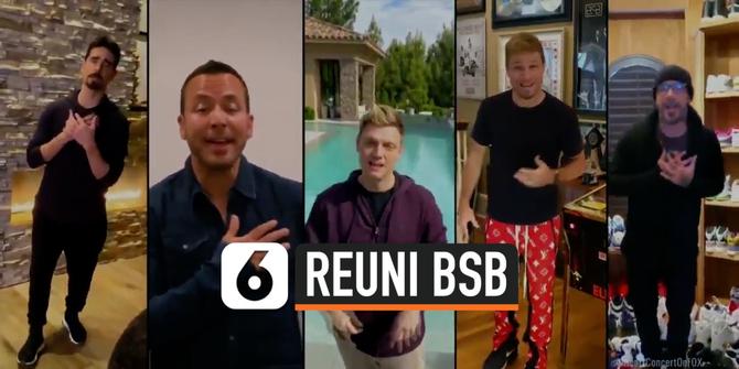 VIDEO: Reuni Virtual Backstreet Boys untuk Lawan Corona