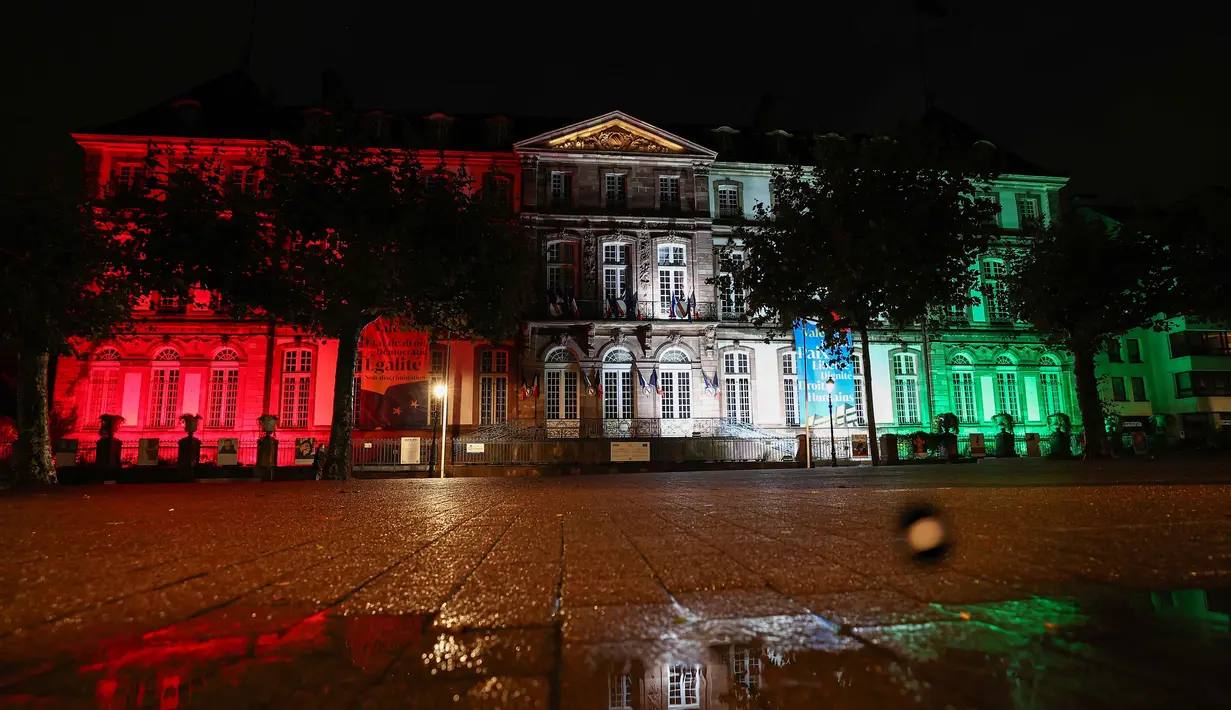 Diketahui, Prancis menambah daftar negara barat yang mengakui Negara Palestina. (FREDERICK FLORIN/AFP)