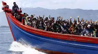 Imigran ilegal Rohingya, Myanmar. (Reuters)