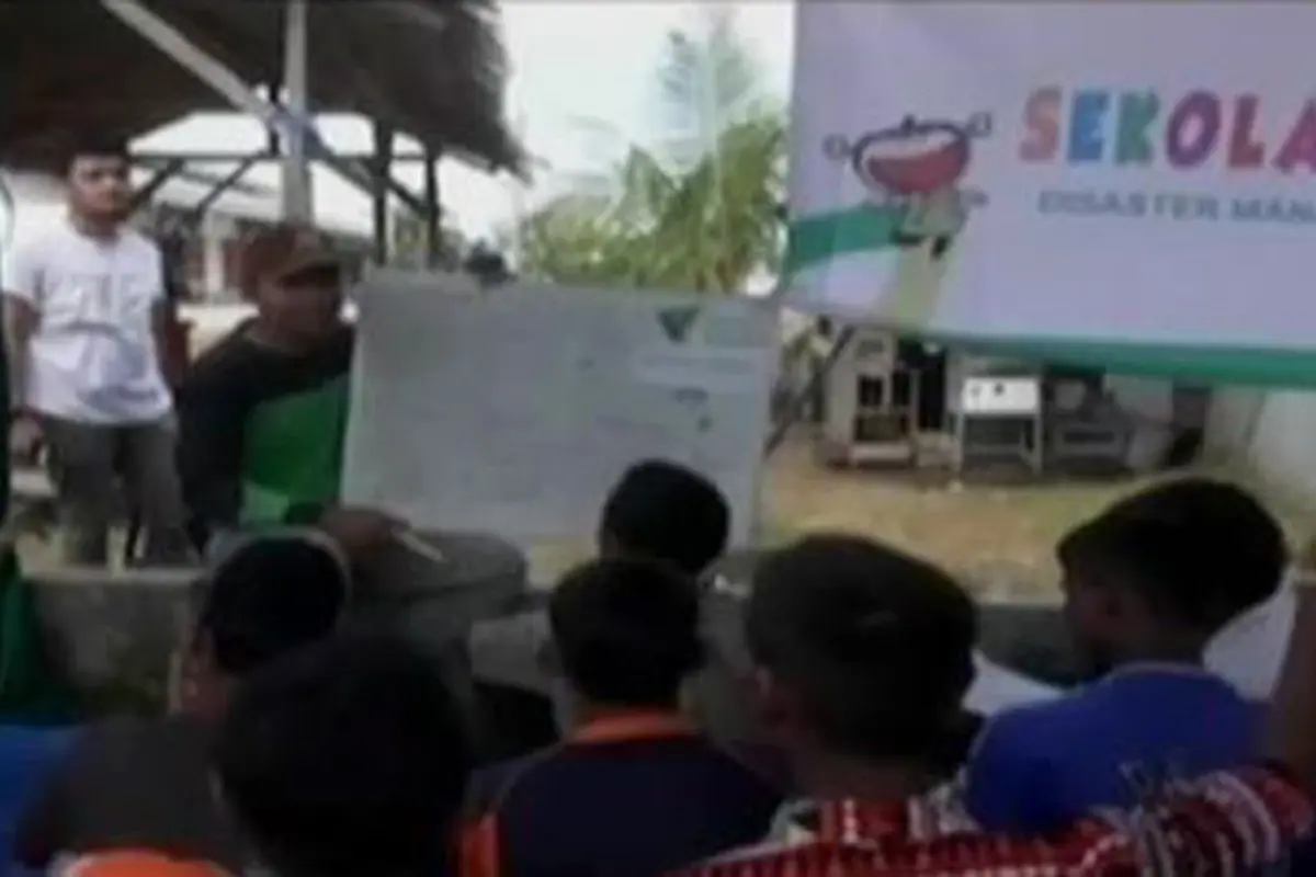 Sekolah Ceria Untuk Para Pengungsi Rohingya di Aceh