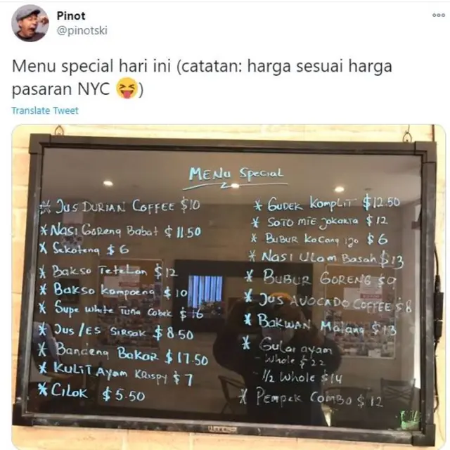 Ada Cilok dan Bakso di New York, Harganya Bikin Pengin Puasa
