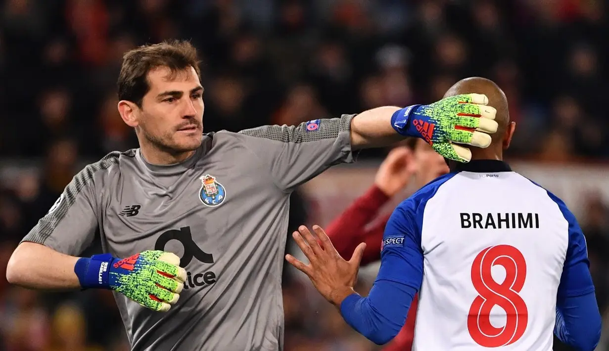 Serangan jantung tersebut memang tidak membahayakan nyawa Casillas. (AFP/Alberto Pizzoli)