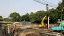 Kali Ciliwung juga direncanakan menjadi pusat edukasi lingkungan sehingga memberikan contoh fungsi ekologi sungai untuk peningkatan kualitas air, Jakarta, Jumat (3/10/2014) (Liputan6.com/Faizal Fanani)