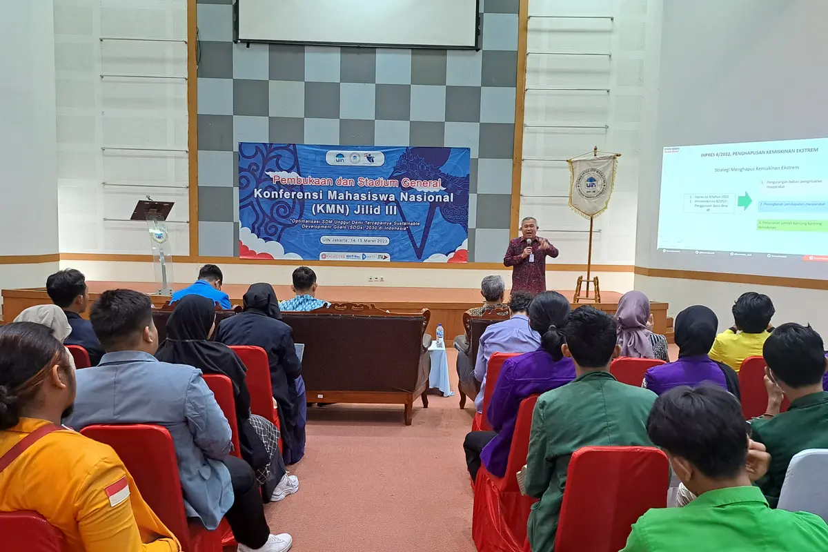 80 delegasi mahasiswa dari 40 BEM universitas se Indonesia, berkumpul untuk menggelar Konferensi Mahasiswa Nasional Jilid III, Selasa hingga Rabu, 14-15 Maret 2023, di Pusat TIK Nasional UIN Syarif Hidayatullah, Tangerang Selatan.
