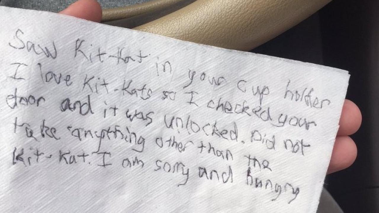 pesan pencuri cokelat