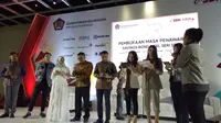 Pemerintah menerbitkan Surat Berharga Negara (SBR) ritel seri 003 dengan sistem online di Ciputra Artpreneur, Kuningan, Jakarta, Senin (14/5/2018). (Yayu Agustini Rahayu/Merdeka.com)