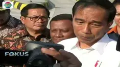 Jokowi mengomentari wacana pembekuan Komisi Pemberantasan Korupsi (KPK) usai meresmikan pemakaian Tol Mojokerto-Jombang.