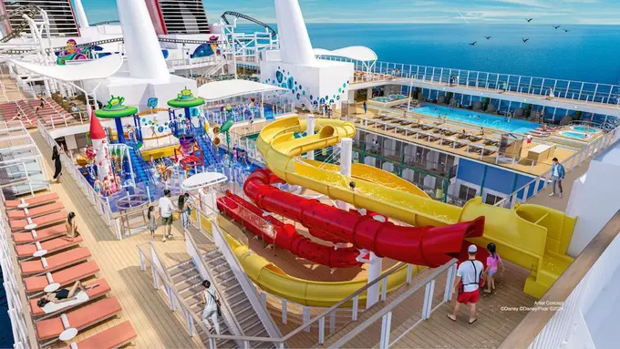 Toy Story Place  di Disney Cruise Adventure Singapura, Dok. Disney Cruise