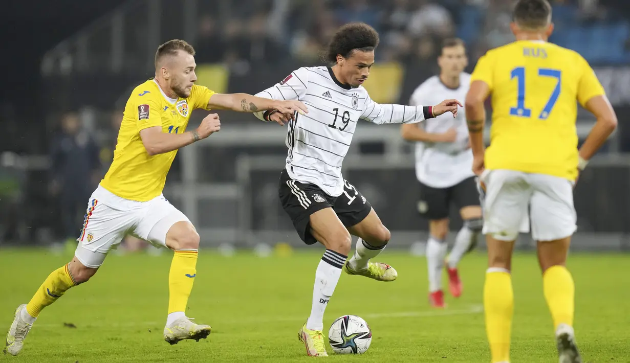 Jerman mendominasi hingga 78 persen penguasaan bola dan menciptakan sejumlah peluang berbahaya. (AP/Michael Sohn)