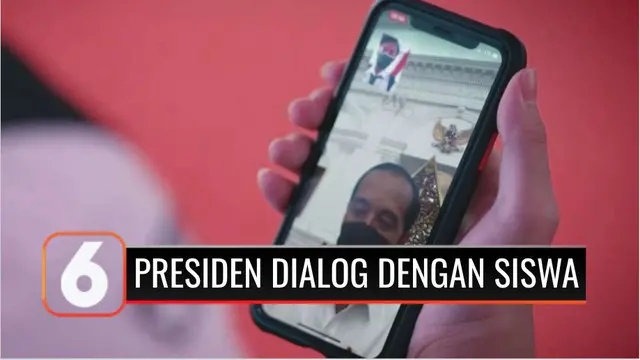 VIDEO: Pantau Perkembangan Vaksinasi Anak, Presiden Jokowi Dialog dengan Pelajar Penerima Vaksin