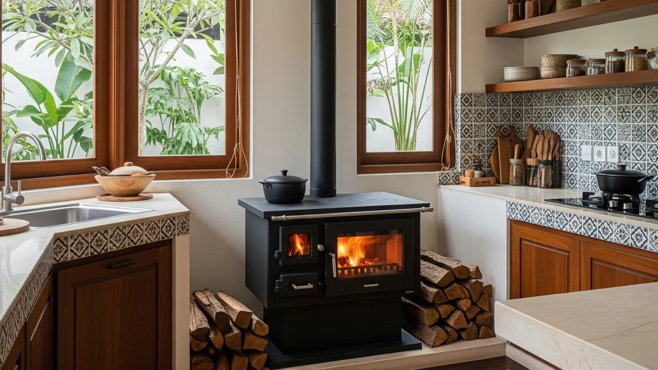 9 Model Dapur Tungku Kayu Bakar, Perpaduan Tradisi dan Modernitas