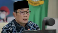 Gubernur Ridwan Kamil mencatat sepanjang tahun lalu, sekitar 38.290 rumah berhasil disebar Kang Emil di 1.232 desa dan kelurahan di 27 kabupaten/kota Jawa Barat. (Liputan6.com/Jayadi Supriadin)