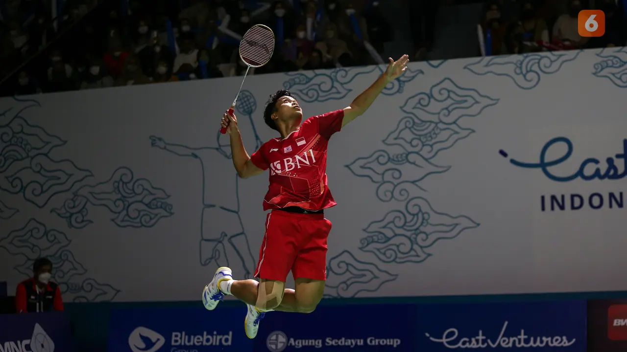 Foto: Termasuk Anthony Sinisuka Ginting, Tiga Wakil Indonesia Melenggang ke Babak 16 Besar Indonesia Open 2022