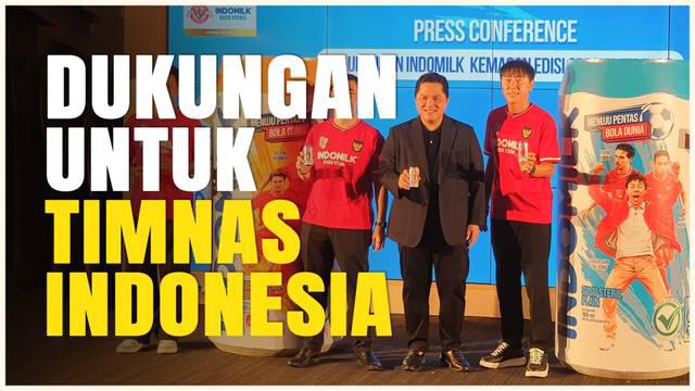 Berita video Indomilk secara resmi umumkan kemasan baru edisi Timnas Indonesia. Ini merupakan bentuk dukungan mereka bagi tim asuhan Shin Tae-yong yang sedang berjuang di Kualifikasi Piala Dunia 2026 zona Asia.