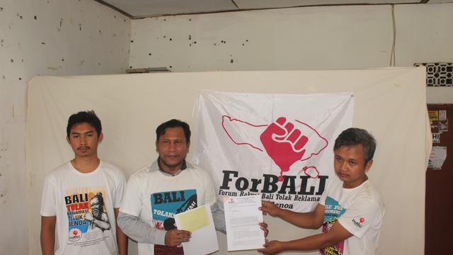 Forbali surati Presiden Jokowi