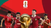 Kualifikasi Piala Dunia 2026 - Ilustrasi Timnas Indonesia Mengejar Tiket ke Piala Dunia 2026 (Bola.com/Adreanus Titus)